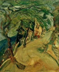 Ch. Soutine, The Road to the Hill
